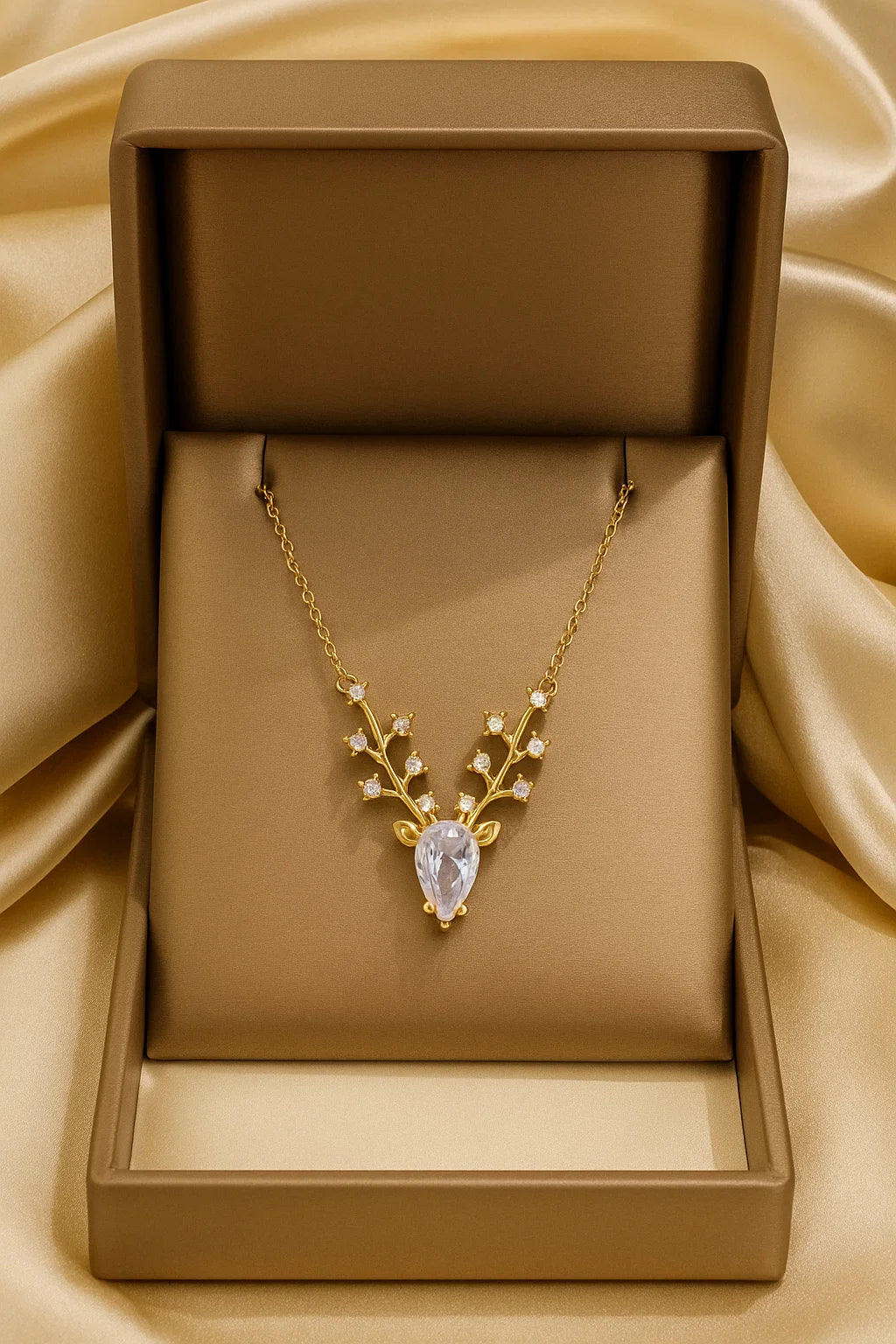 Crystal Dewdrop Necklace